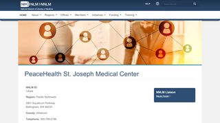 
                            10. PeaceHealth St. Joseph Medical Center | NNLM