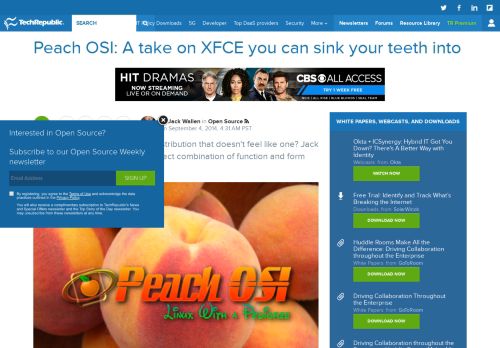 
                            9. Peach OSI: A take on XFCE you can sink your teeth into ...