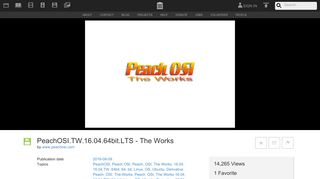 
                            5. PeachOSI.TW.16.04.64bit.LTS - The Works : www ... - Internet Archive