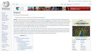 
                            13. Peafowl - Wikipedia