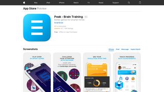 
                            10. Peak - Brain Training on the App Store - iTunes - Apple