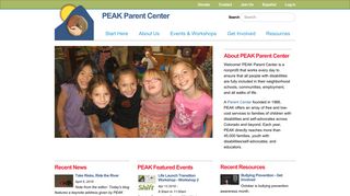 
                            10. PEAK Parent Center |