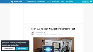 
                            13. Pearl VX-35 easy Navigationsgerät im Test - mobiFlip