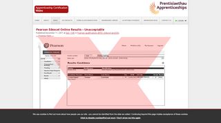 
                            13. Pearson Edexcel Online Results – Unacceptable | ACW - ...