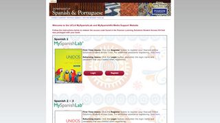 
                            6. Pearson Learning Solutions | UCLA MySpanishLab and MySpanishKit ...