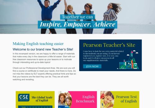 
                            7. Pearson Teacher's Site