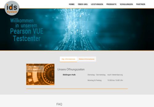 
                            13. Pearson VUE Testcenter - ids-System GmbH