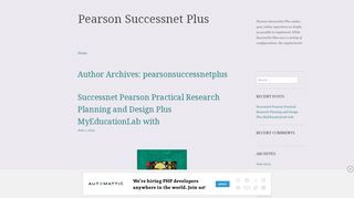 
                            10. pearsonsuccessnetplus | Pearson Successnet Plus