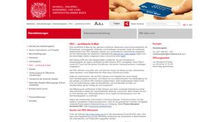 
                            7. PEC – zertifizierte E-Mail | Handelskammer Bozen