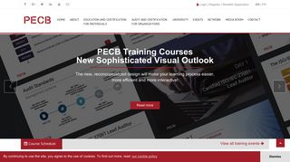 
                            1. PECB: ISO Training, Examination, Audit, and Certification