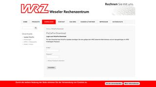 
                            3. PeCeFix-Download | WRZ - Weseler Rechenzentrum
