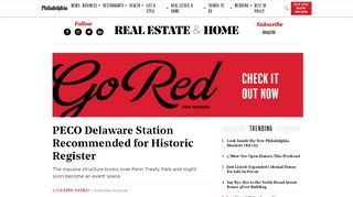 
                            5. PECO Delaware Station Recommended for Historic Register