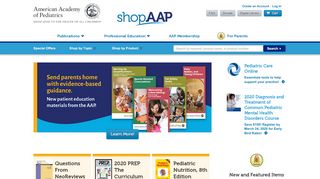 
                            2. Pediatric Care Online - shopAAP - AAP.org