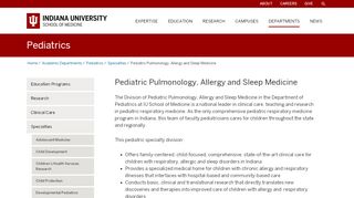 
                            12. Pediatric Pulmonology | IU School of Medicine