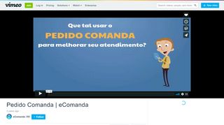 
                            12. Pedido Comanda | eComanda on Vimeo