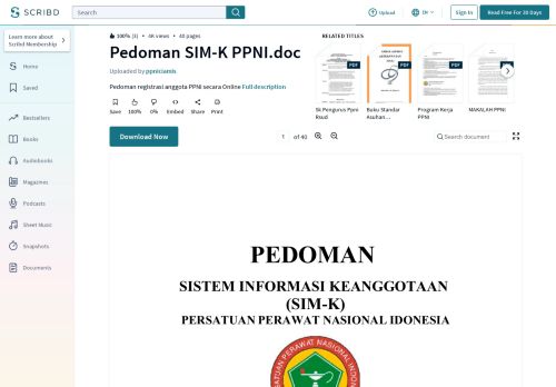 
                            12. Pedoman SIM-K PPNI.doc - Scribd