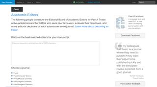 
                            7. PeerJ - Academic Editors