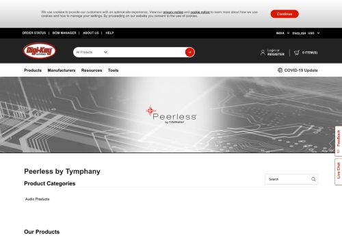 
                            10. Peerless by Tymphany Distributor | DigiKey Electronics