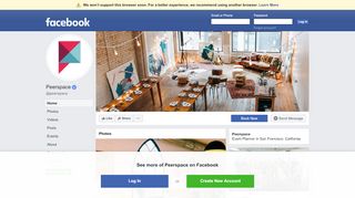 
                            6. Peerspace - San Francisco, California | Facebook