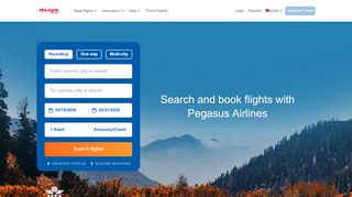 
                            9. Pegasus Airlines | Book Flights and Save