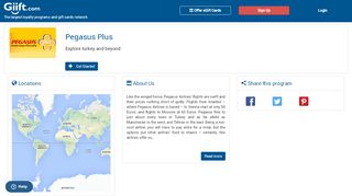 
                            11. Pegasus Plus miles program - Giift.com