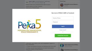 
                            3. PEKA 5 UMP - PERMOHONAN KOLEJ KEDIAMAN BAGI ...