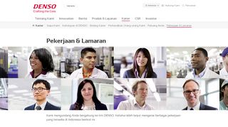 
                            2. Pekerjaan & Lamaran | Karier | Situs Web DENSO Indonesia
