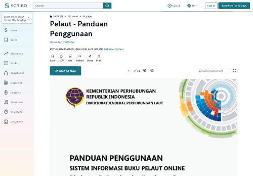 
                            9. Pelaut - Panduan Penggunaan - Scribd