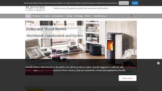 
                            7. Pellet stoves, fireplaces, pellet thermostoves and boilers | Ravelli ...