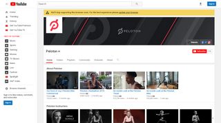 
                            5. Peloton - YouTube