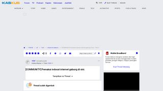 
                            9. Pemakai indosat internet gabung di sini. - Part 2 - Page 146 | KASKUS