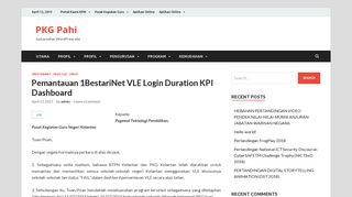 
                            1. Pemantauan 1BestariNet VLE Login Duration KPI ...