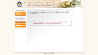 
                            5. Pemberkasan CPNS bagi lulusan PKN STAN ... - Rekrutmen CPNS