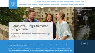 
                            10. Pembroke-King's Summer Programme | Pembroke