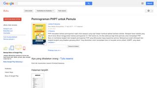 
                            9. Pemrograman PHP7 untuk Pemula