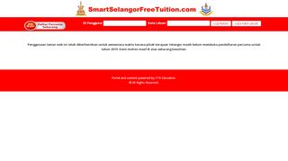 
                            2. Pendaftaran Melalui Pek - Smart Selangor Free Tuition
