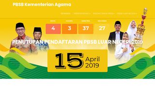 
                            1. Pendaftaran PBSB - Program Beasiswa Santri Berprestasi