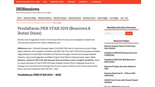 
                            5. Pendaftaran PKN STAN 2018 - 2019 (Persyaratan dan Cara ...