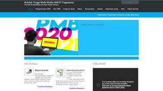 
                            2. Pendaftaran - Sekolah Tinggi Multi Media MMTC Yogyakarta