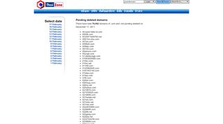 
                            12. Pending deleted domain - December 17, 2011 - ThaiZone