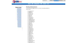 
                            11. Pending deleted domain - July 05, 2007 - ThaiZone