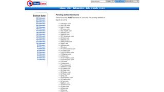 
                            12. Pending deleted domain - March 20, 2012 - ThaiZone