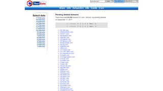 
                            3. Pending deleted domain - September 11, 2017 - ThaiZone
