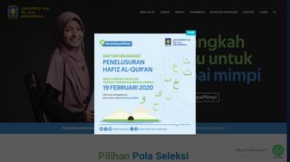 
                            10. Penerimaan Mahasiswa Baru UII