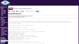 
                            4. Penetration Testing: Nmap NSE ftp-anon - SecLists.Org