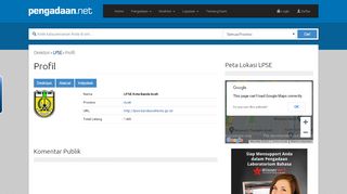 
                            7. Pengadaan.net - Detail LPSE Kota Banda Aceh