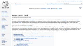 
                            3. Pengampunan pajak - Wikipedia bahasa Indonesia, ensiklopedia bebas