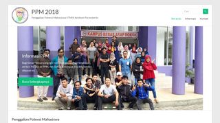 
                            10. Penggalian Potensi Mahasiswa STMIK Amikom Purwokerto: PPM 2018