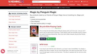 
                            12. Penguin Magic magic - Vanishing Inc. Magic shop