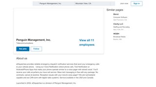 
                            12. Penguin Management, Inc. | LinkedIn